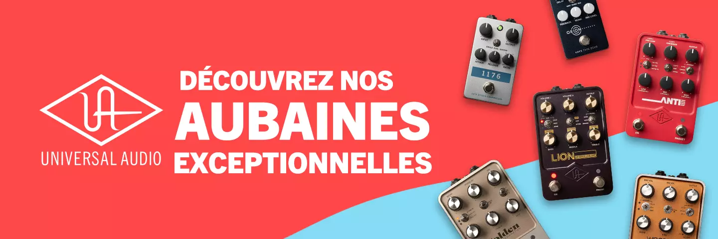 Profitez dnormes rabais sur les produits Universal Audio